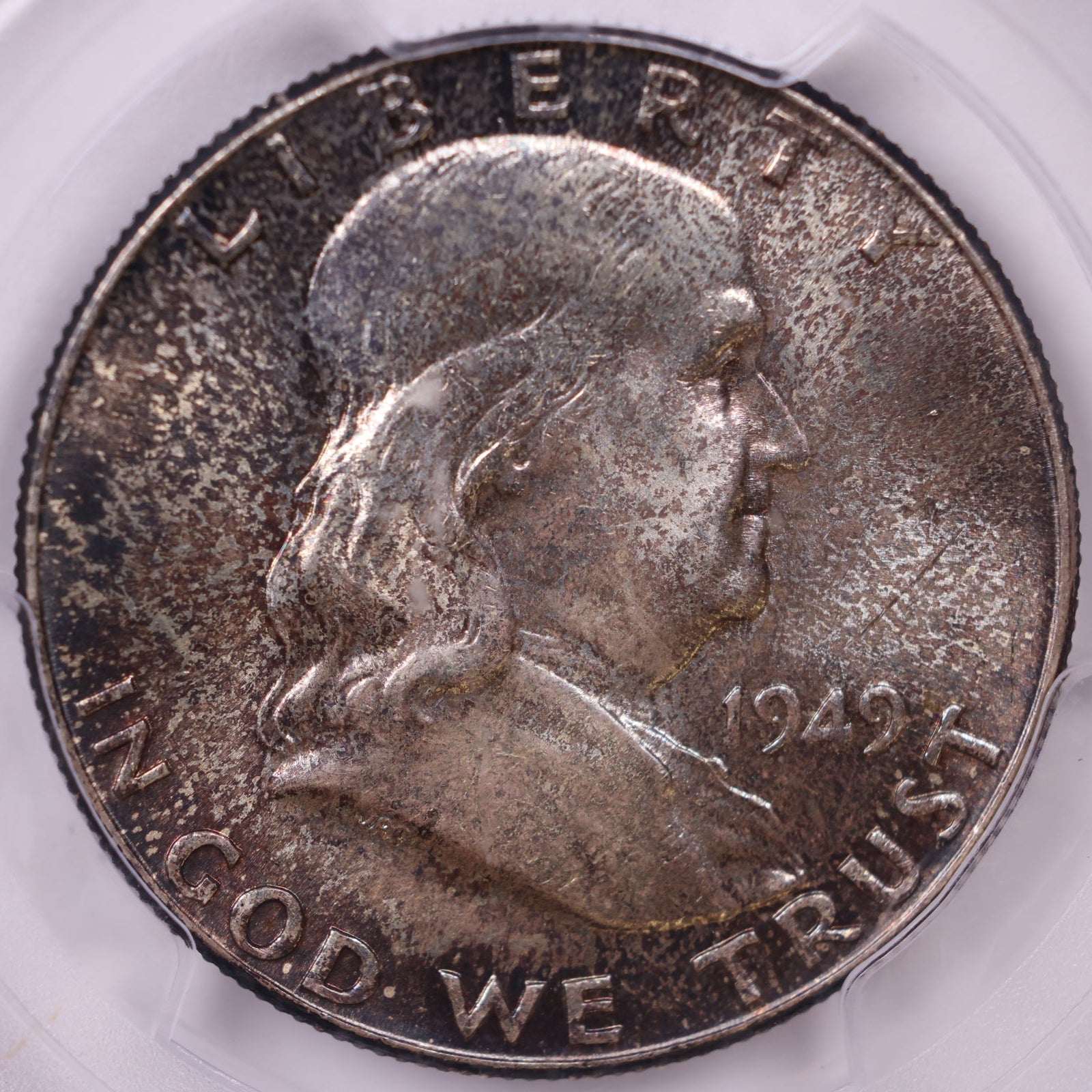 1949 Ben Franklin Half Dollar, PCGS MS-64 FBL, Mint Uncirculated Coin, Store #HR1815