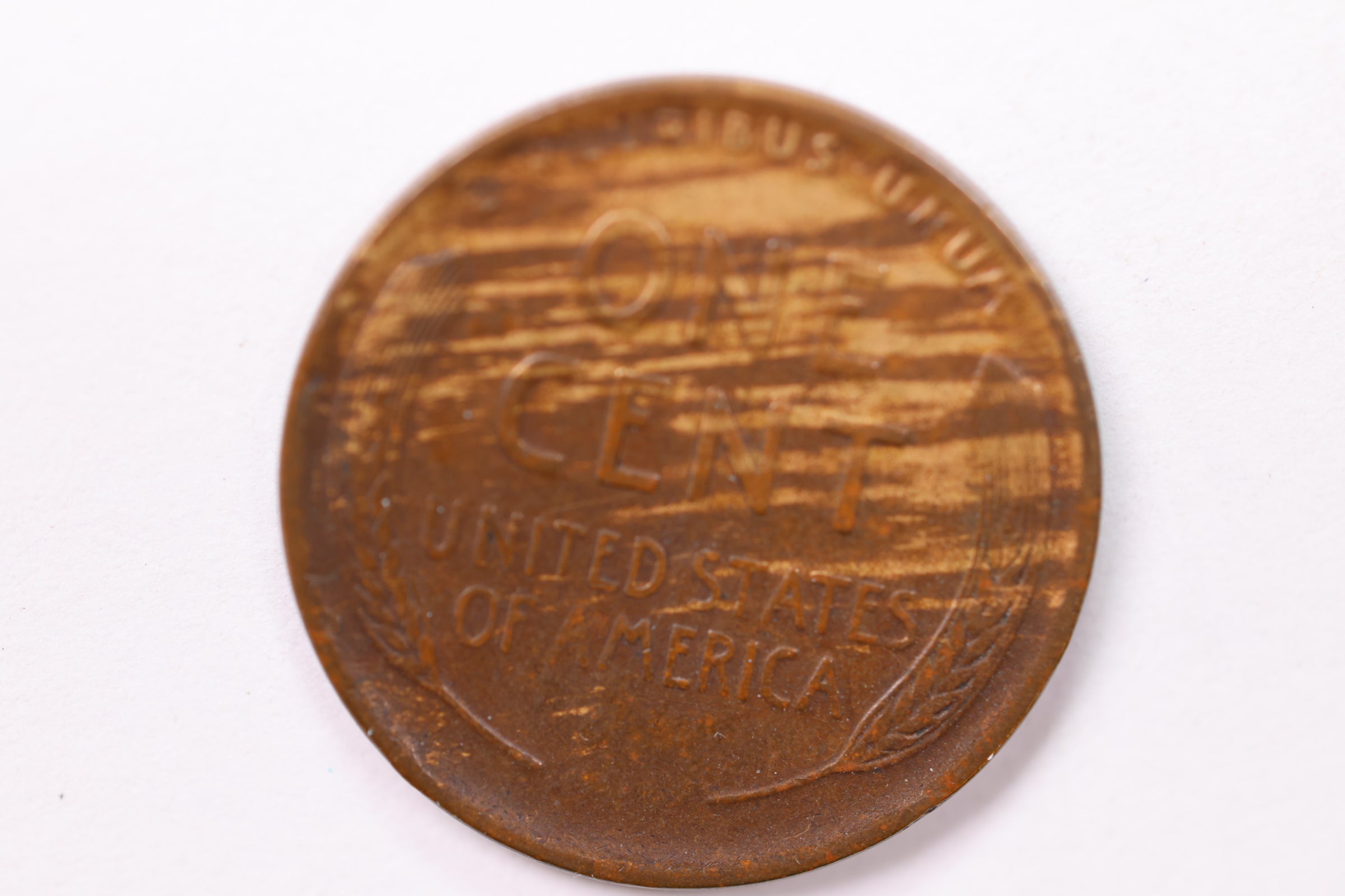 1918-S Lincoln Wheat Cent., Brown Mint State., Uncirculated Coin., #1868