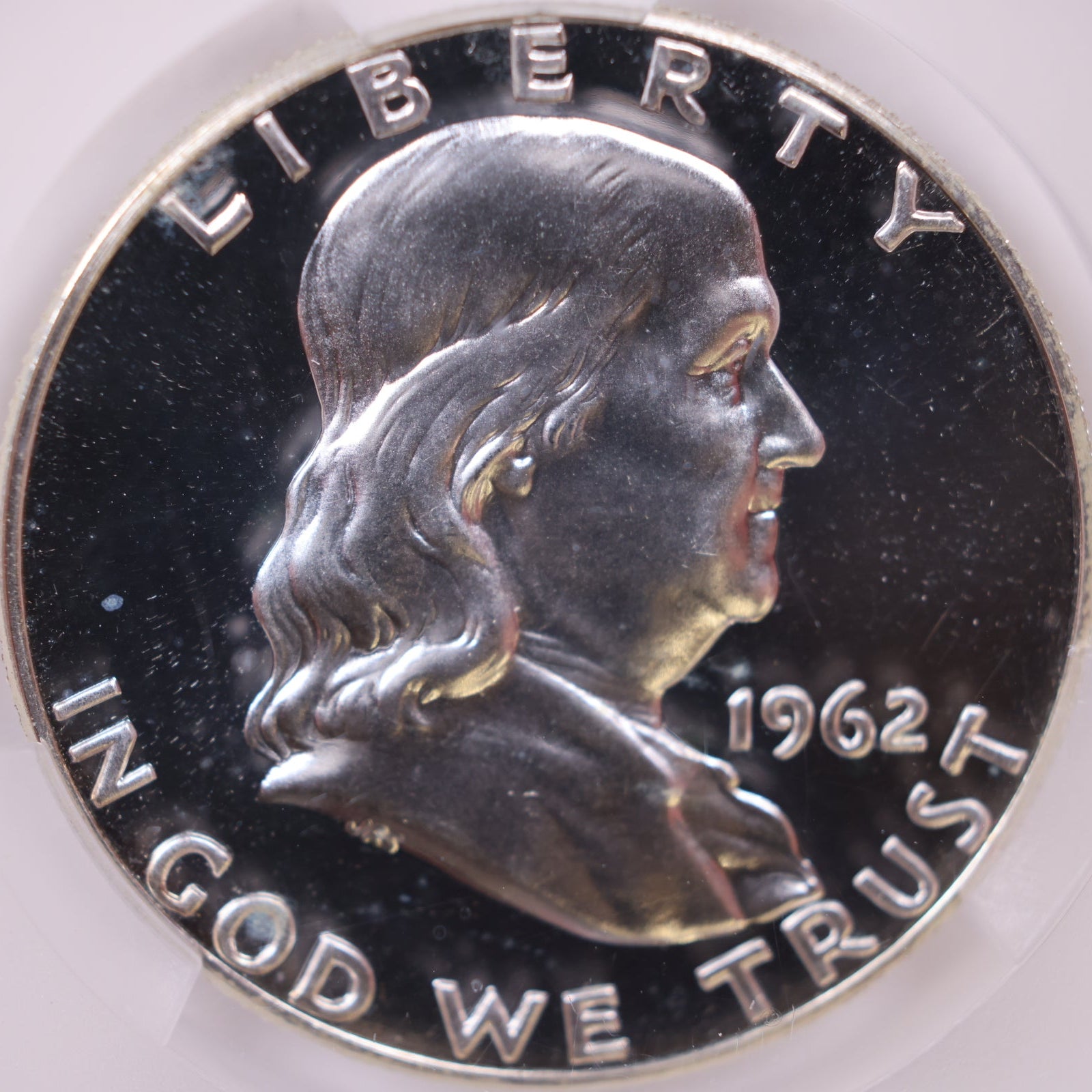 1962 Ben Franklin Half Dollar, CAC PR-66, Proof Uncirculated Coin, Store #HR1818