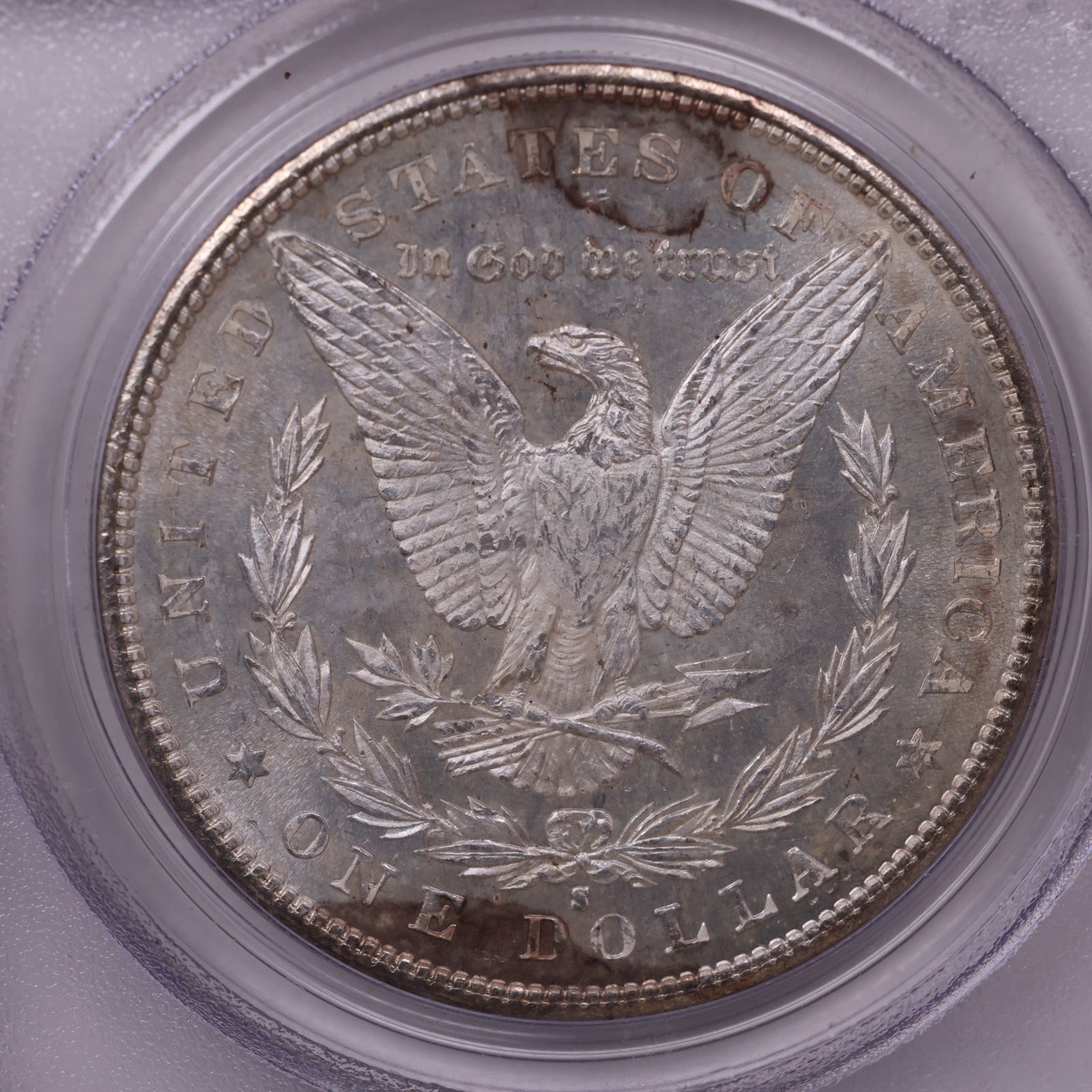 1881-S Morgan Dollar, PCGS MS-63, Mint Uncirculated Coin, Store #DR0971