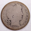 1899-O Barber Silver Quarter, Poor Circulated Coin, Store