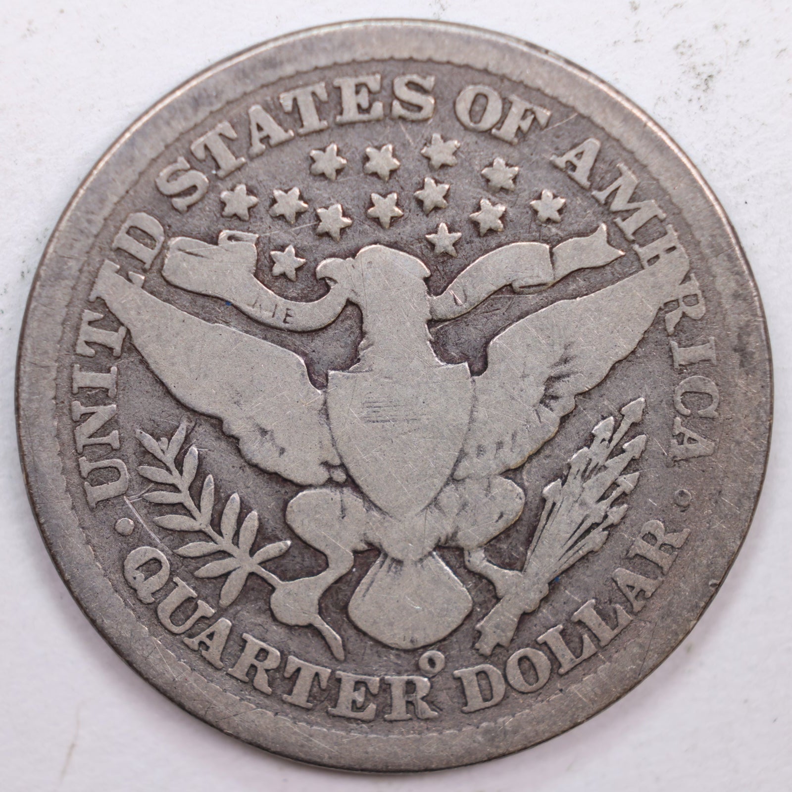 1899-O Barber Silver Quarter, Very Good Circulated Coin, Store #QR0399