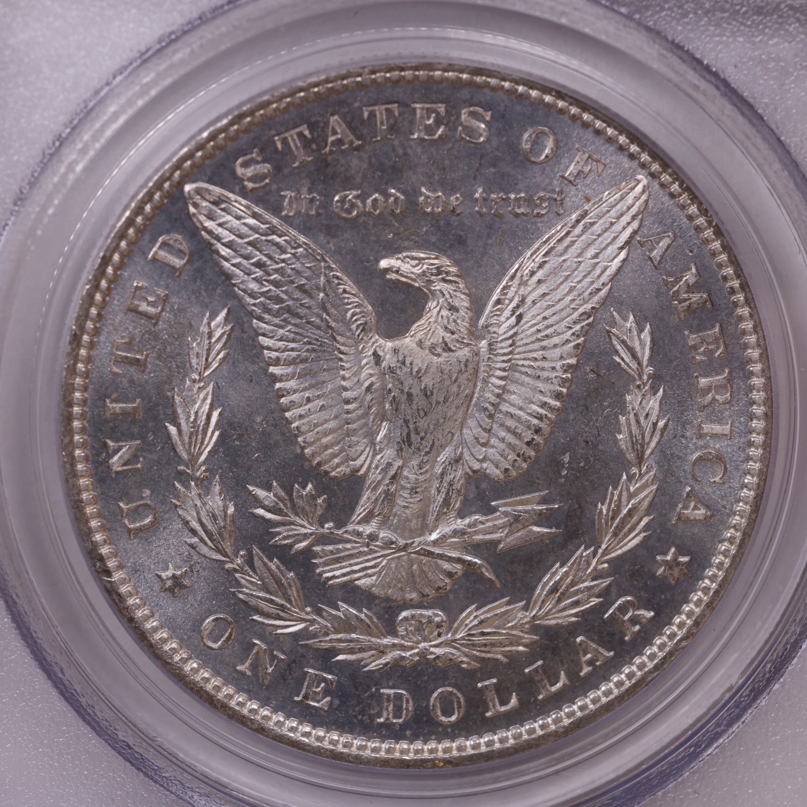 1887 Morgan Dollar, PCGS MS-64PL, Mint Uncirculated Coin, Store #DR0974