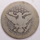 1899-O Barber Silver Quarter, About Good Circulated Coin, Store