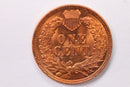 1902 Indian Head Cent., Red Mint State., Uncirculated Coin., STORE