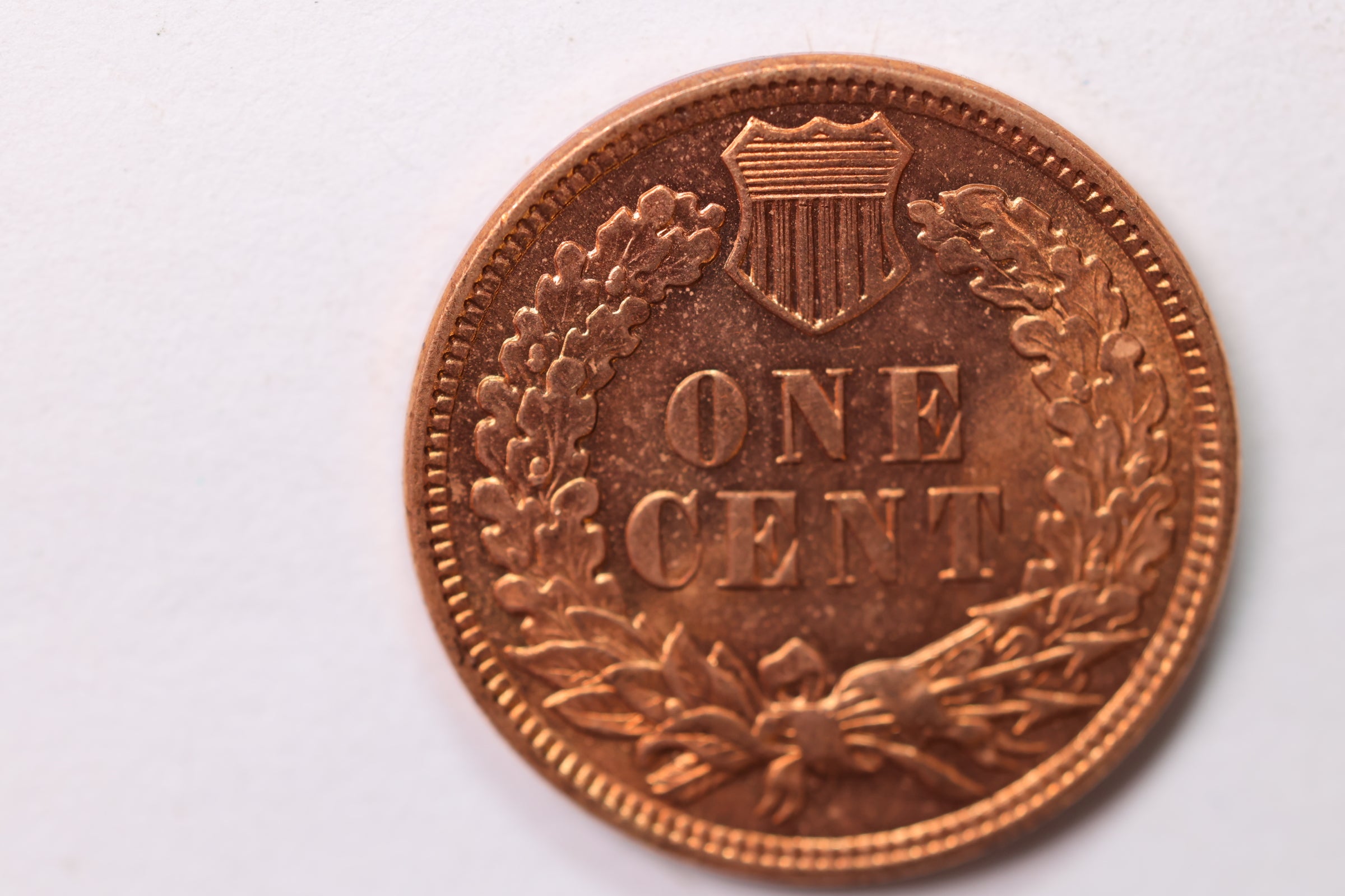 1906 Indian Head Cent., Red Mint State., Uncirculated Coin., STORE #1883