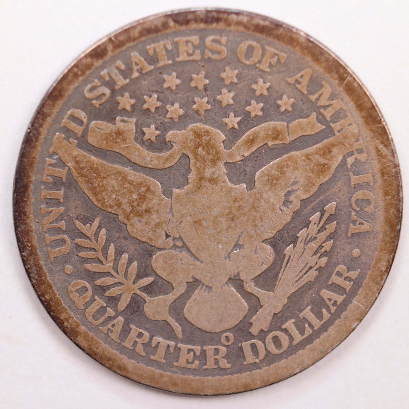 1899-O Barber Quarter, Good Circulated Coin, Store #QR0407
