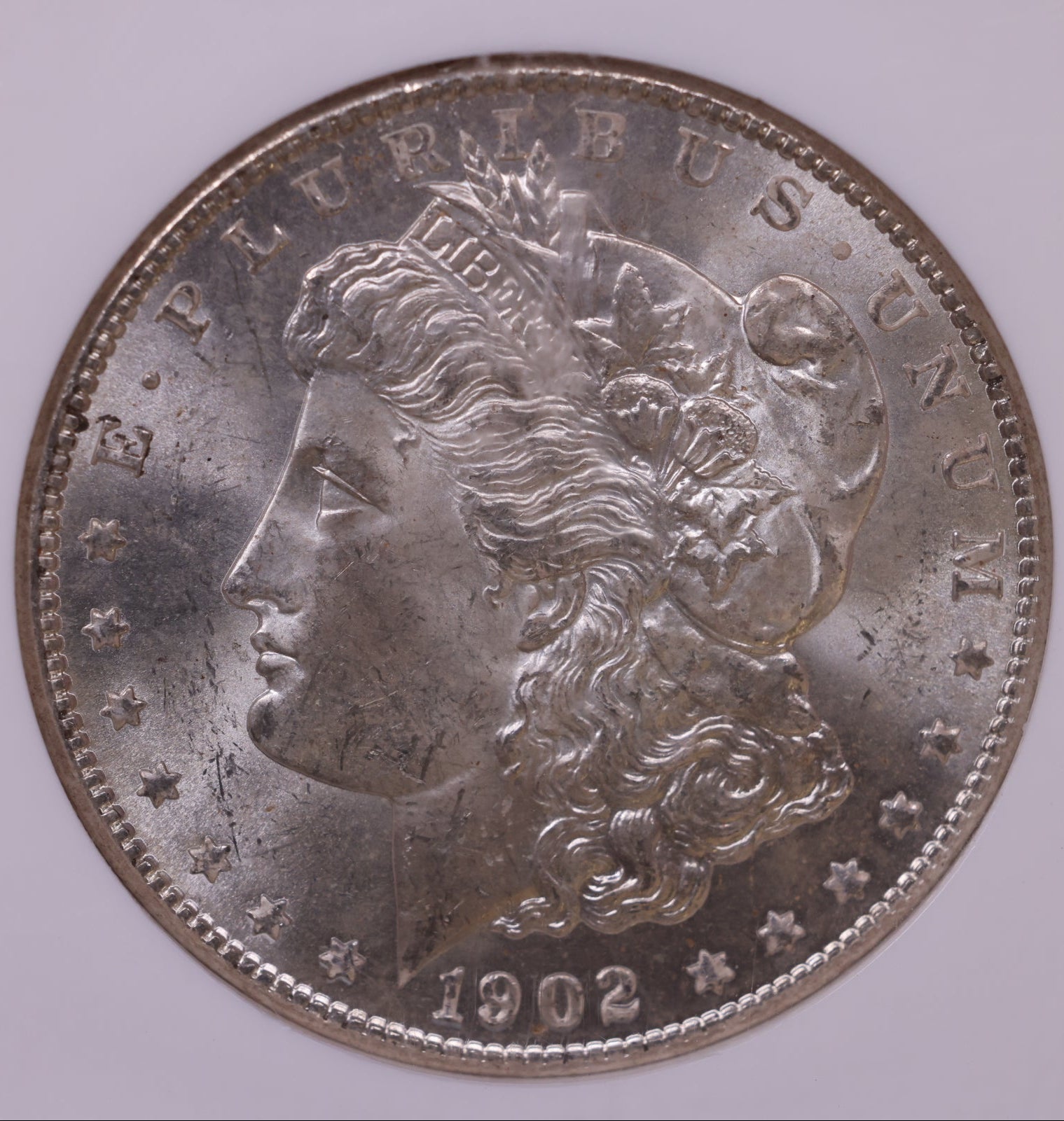 1902-O Morgan Dollar, NGC MS-64, Mint Uncirculated Coin, Store #DR0977