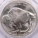 2001-D $1., Buffalo, Silver Dollar Commemorative., PCGS MS-69.,
