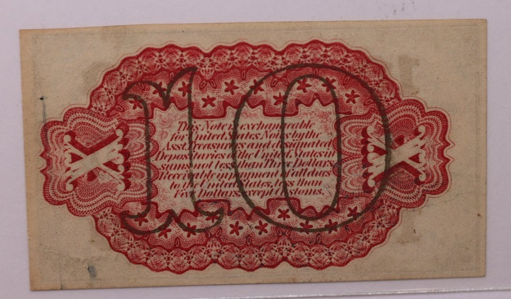 10 Cent, Fractional Currency., PCGS CU-64., Affordable Currency., STORE SALE #035169