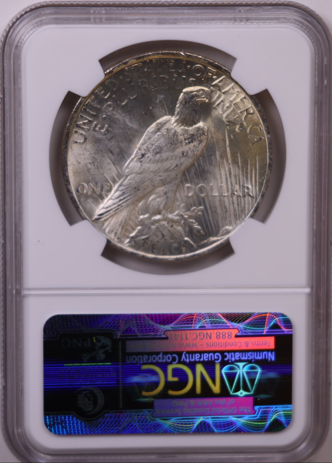 1922 Peace Dollar, NGC MS-64, Mint Uncirculated Coin, Store #DR0978