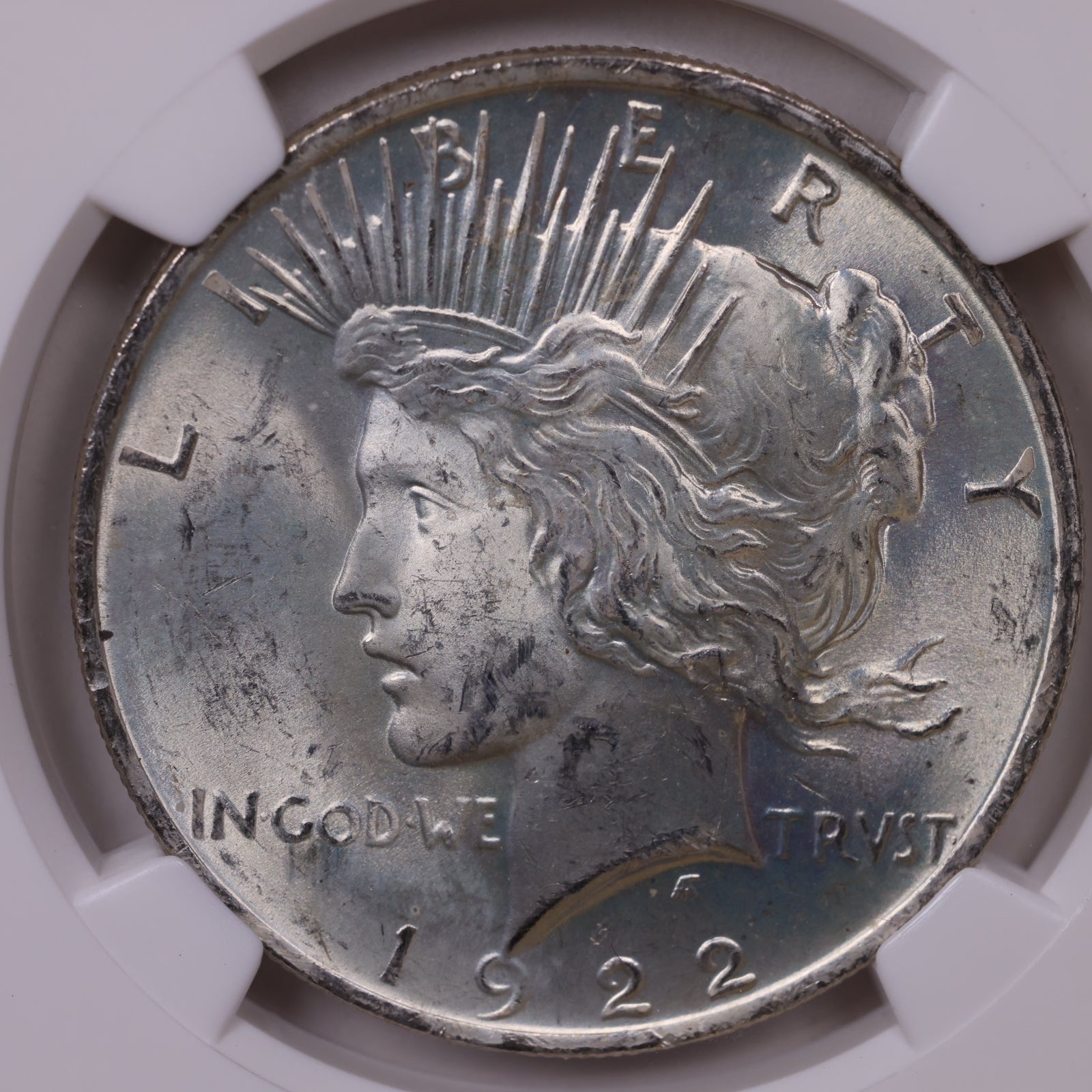 1922 Peace Dollar, NGC MS-64, Mint Uncirculated Coin, Store #DR0978