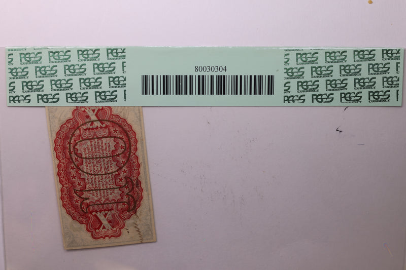 10 Cent, Fractional Currency., PCGS CU-62., Affordable Currency., STORE SALE