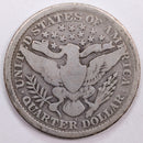 1900-O Barber Silver Quarter, Very Good Circulated Coin, Store