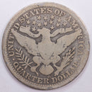 1900-O Barber Silver Quarter, Very Good Circulated Coin, Store