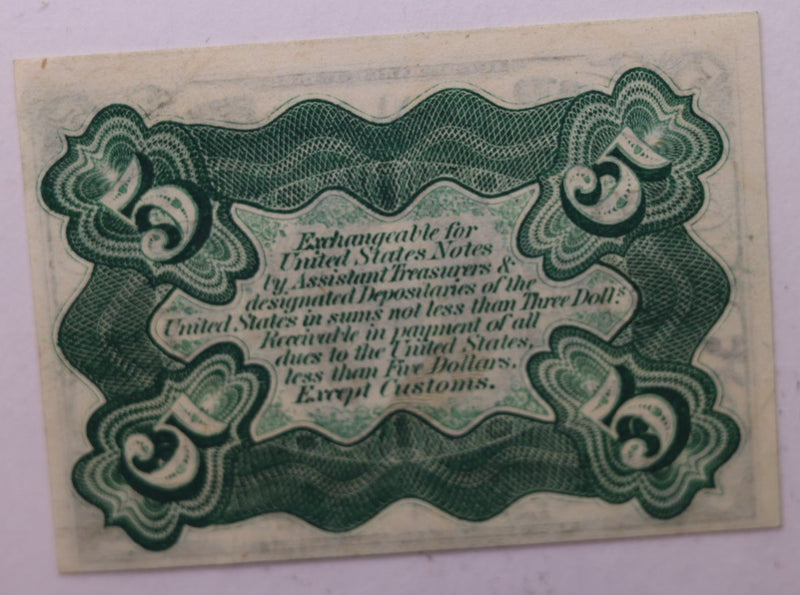 5 Cent, Fractional Currency., Affordable Circulated Currency., STORE SALE