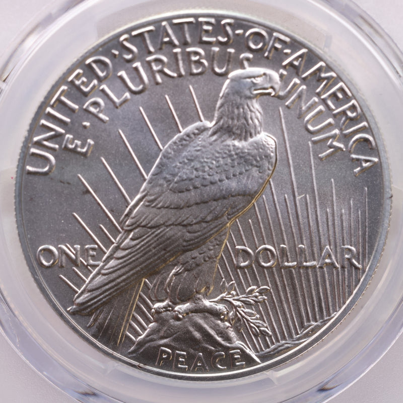 2021 $1, Peace Dollar 100th Anniversary Commemorative., PCGS MS-69.,