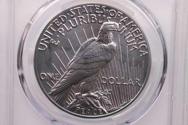 2021 $1, Peace Dollar 100th Anniversary Commemorative., PCGS MS-69.,