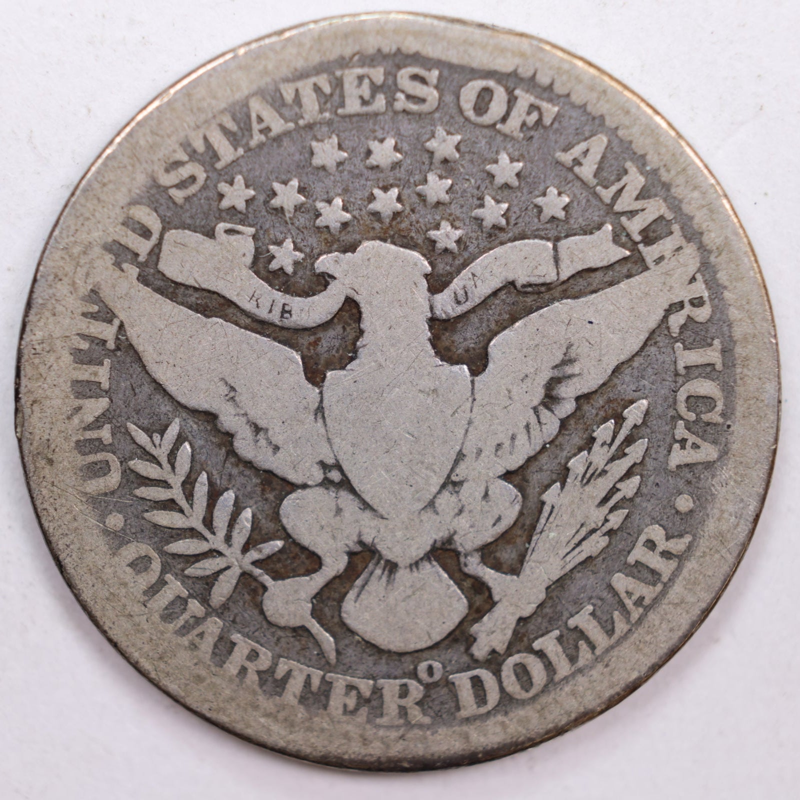 1901-O Barber Quarter, Good Circulated Coin, Store #QR0425