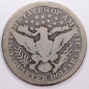 1901-O Barber Silver Quarter, Good Circulated Coin, Store