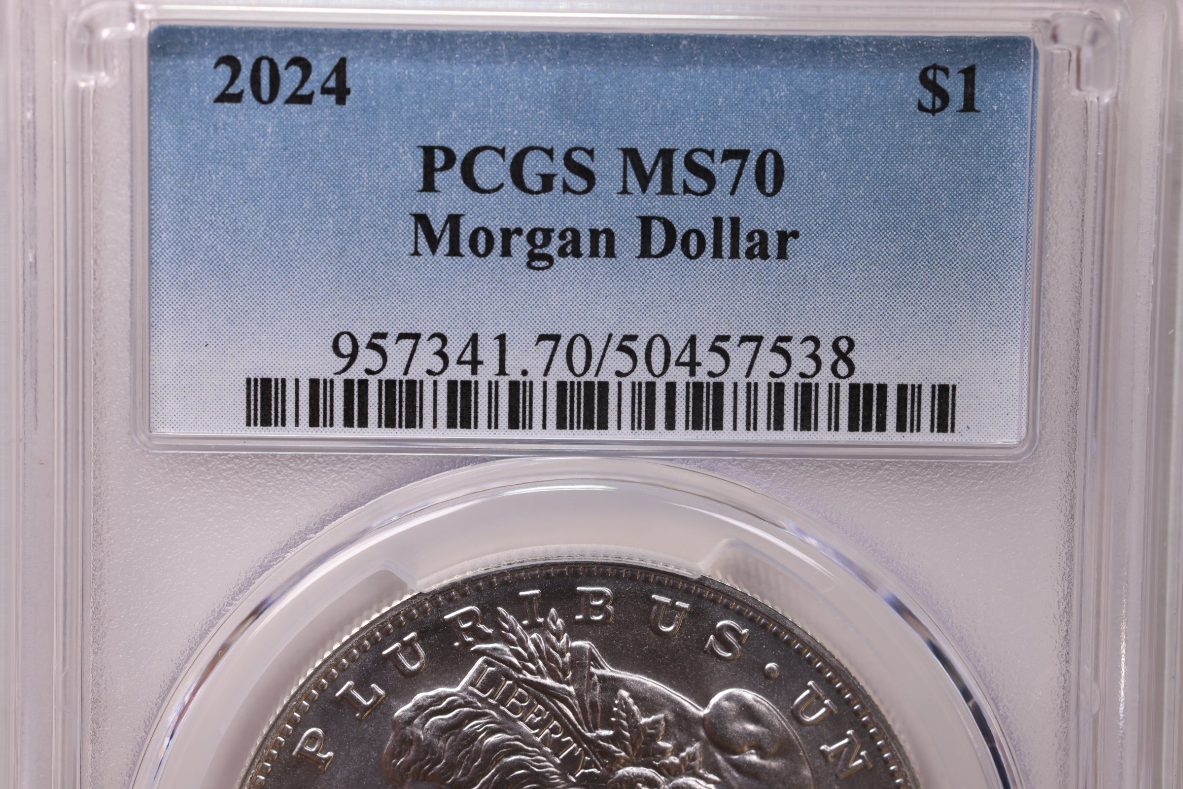 2024 $1, Morgan Dollar Commemorative Coin, PCGS MS-70, Store #1904