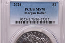 2024 Morgan Silver Dollar Commemorative, PCGS MS70, Store