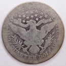 1901-O Barber Silver Quarter, Fair Circulated Coin, Store