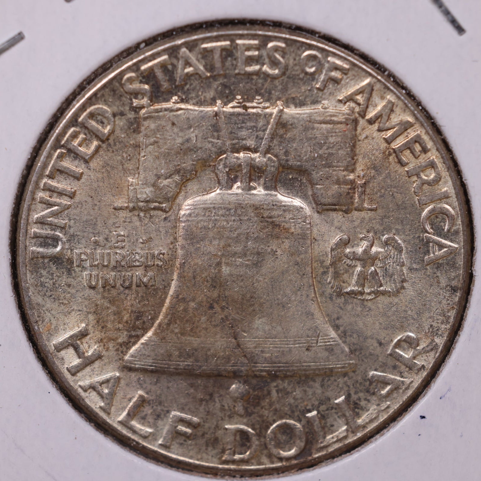 1949 Ben Franklin Half Dollar, About Uncirculated Coin, Store #HR1494