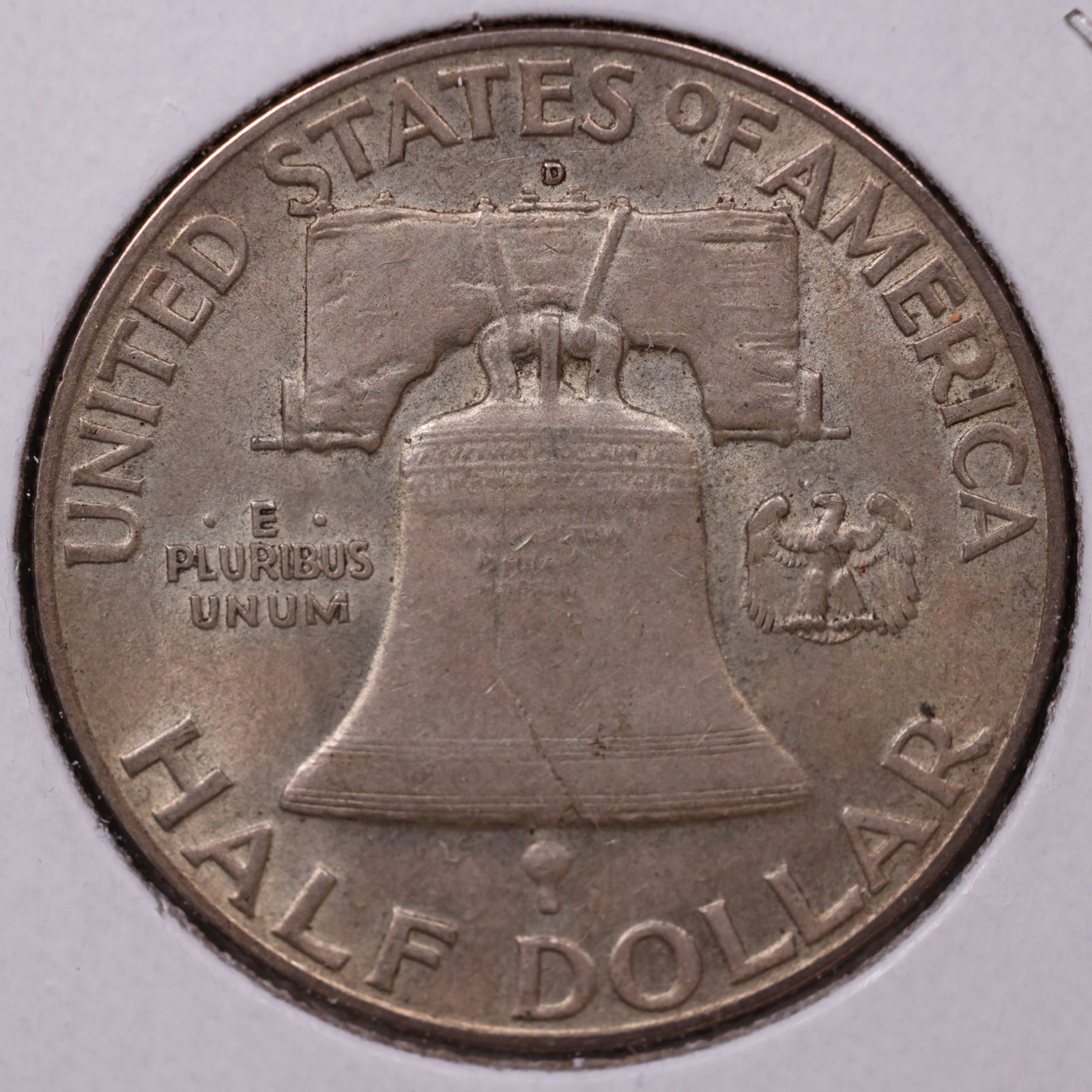 1949-D Ben Franklin Half Dollar, Very Good Circulated Coin, Store #HR1503