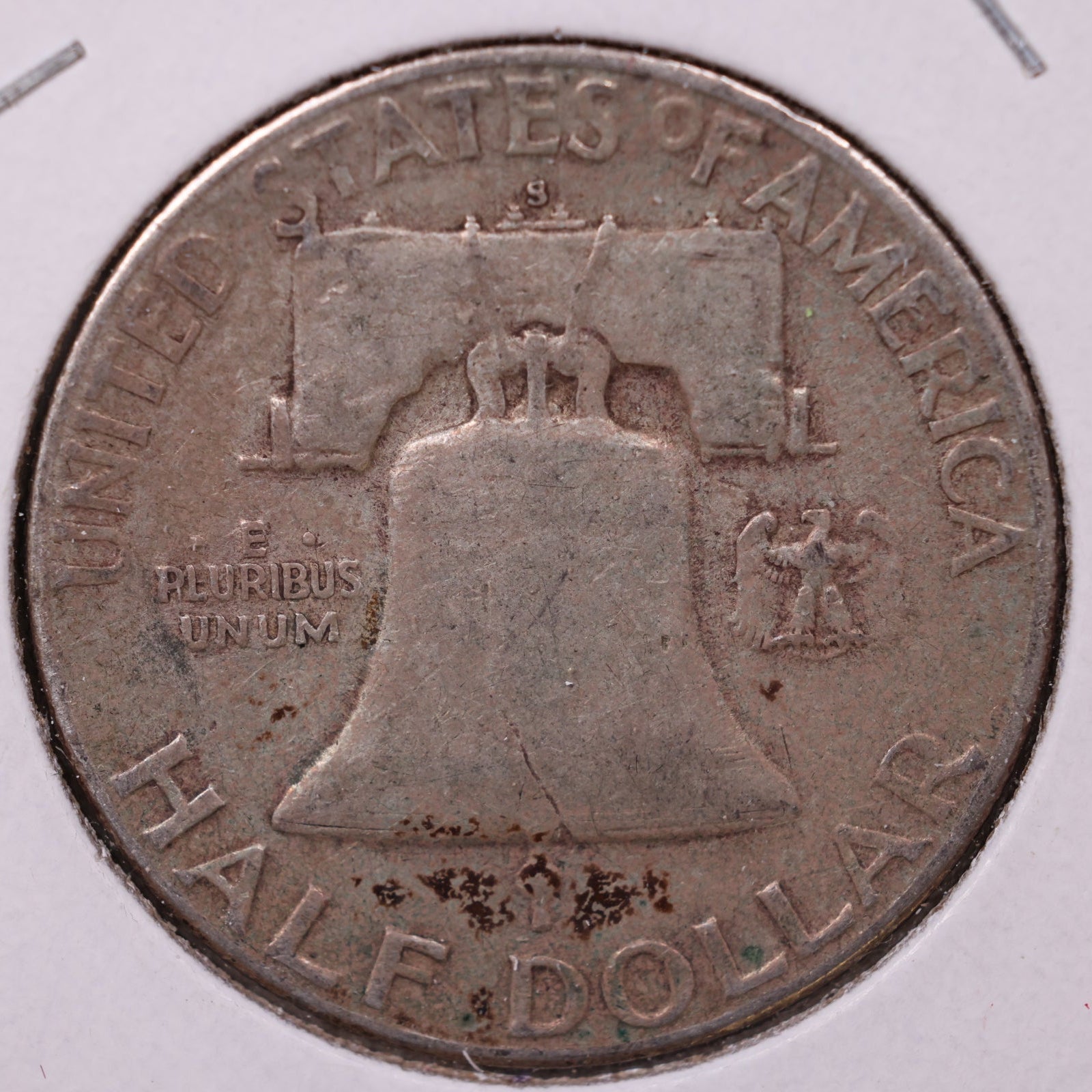 1949-D Ben Franklin Half Dollar,  Fine Circulated Coin, Store #HR1507