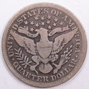 1903 Barber Silver Quarter, Very Good Circulated Coin, Store