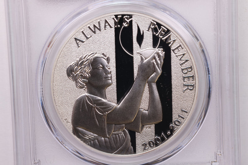 2011-P 9-11, National Commemorative Medal., PCGS MS-70., Store