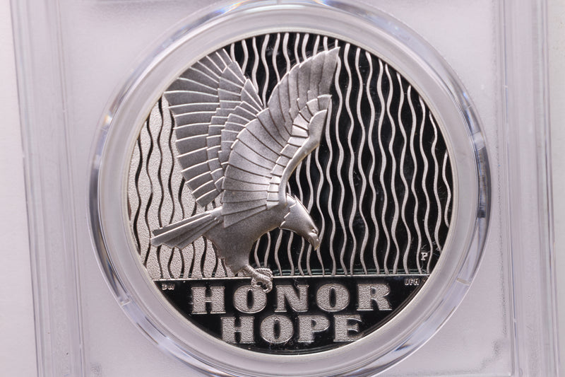 2011-P 9-11, National Commemorative Medal., PCGS MS-70., Store
