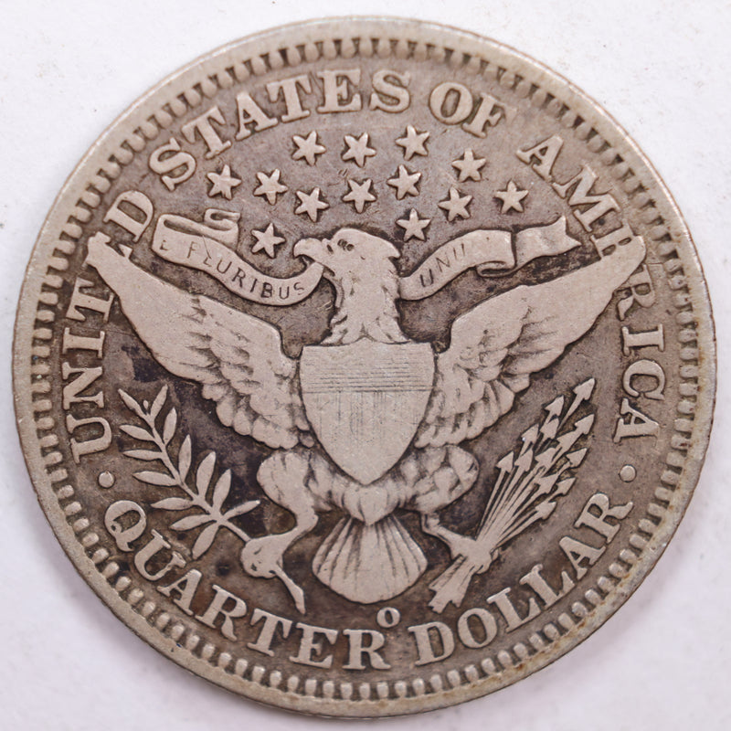 1903-O Barber Silver Quarter, Fine Circulated Coin, Store