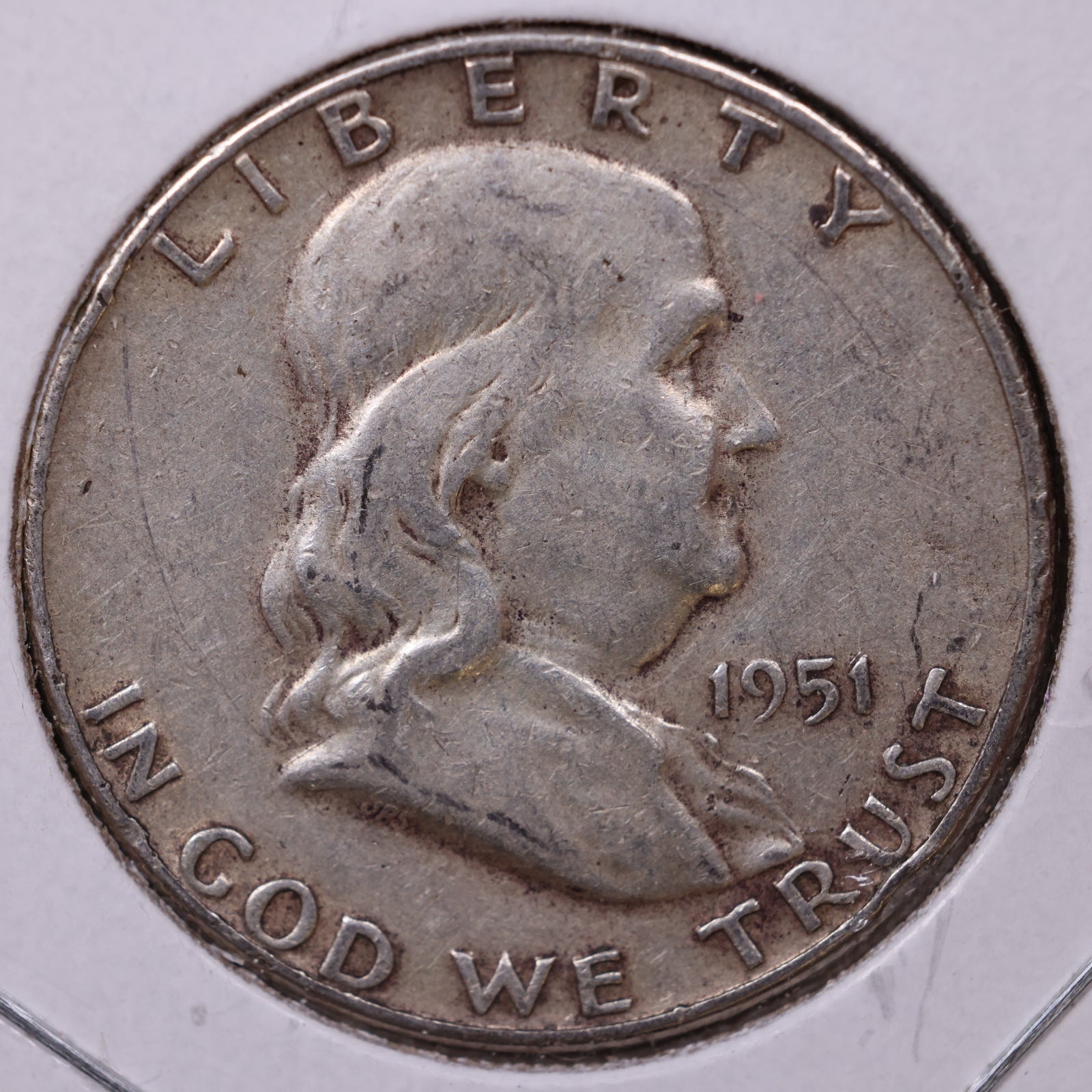 1951 Franklin Half Dollar, Fine Circulated Coin, Store #HR1519