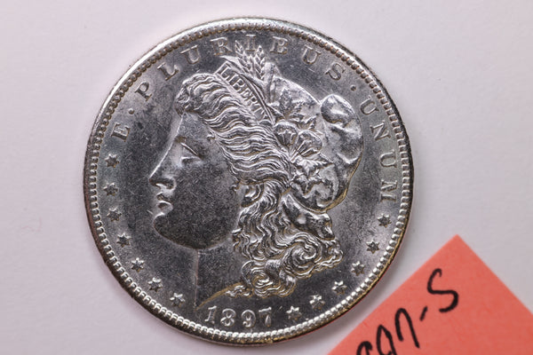 1887-S Morgan Silver Dollar. Gem Uncirculated Coin. Affordable Store Sale #035217