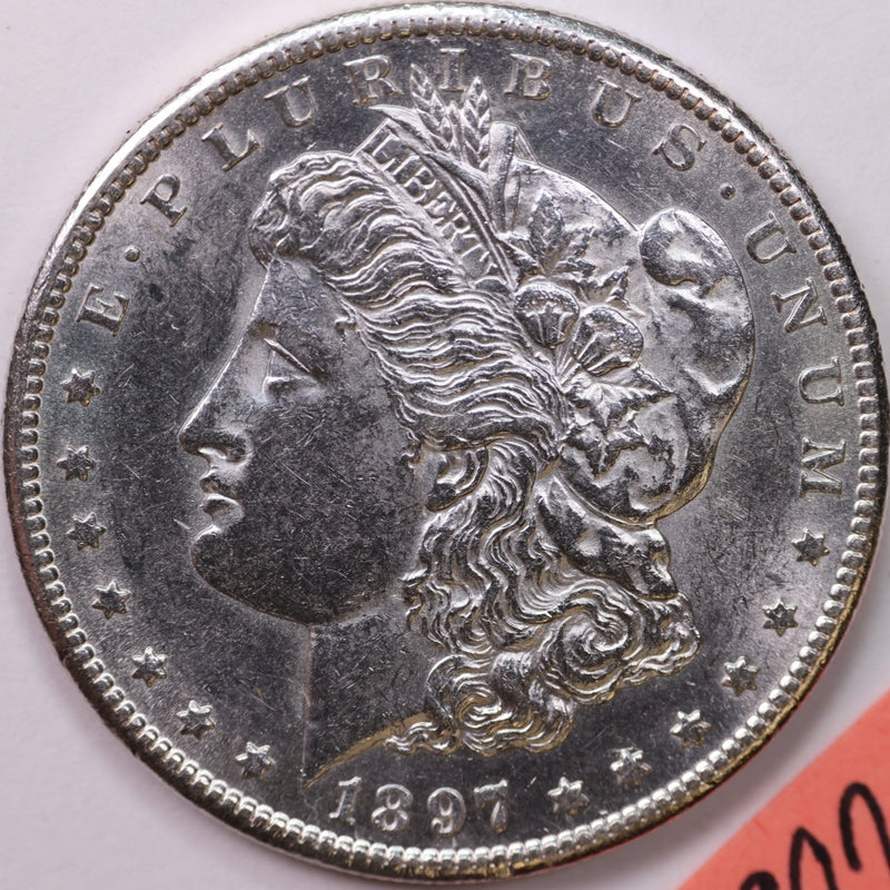 1887-S Morgan Silver Dollar. Gem Mint State Uncirculated Coin, Store