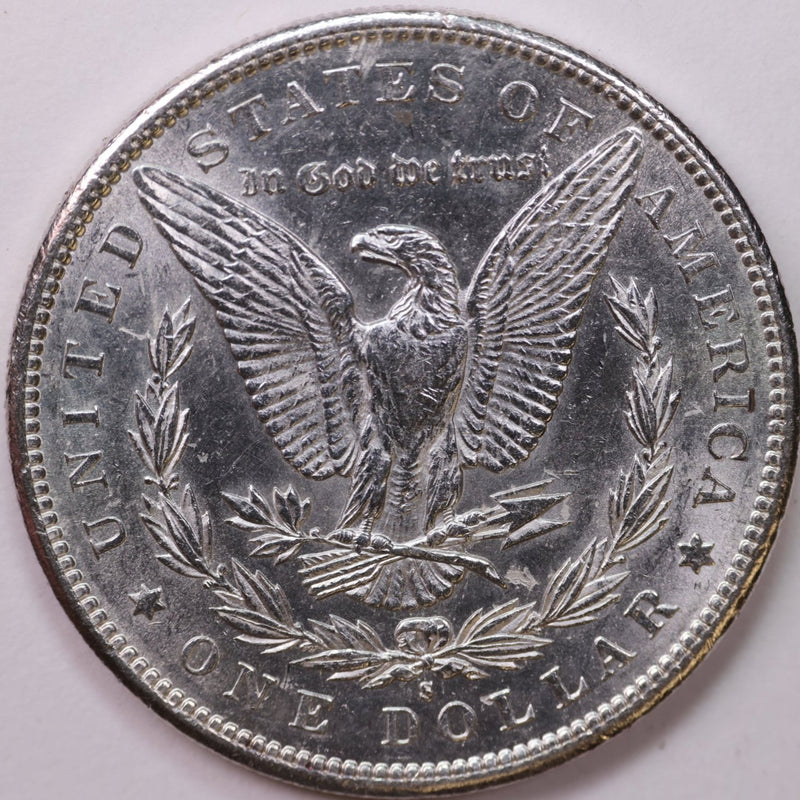 1887-S Morgan Silver Dollar. Gem Mint State Uncirculated Coin, Store