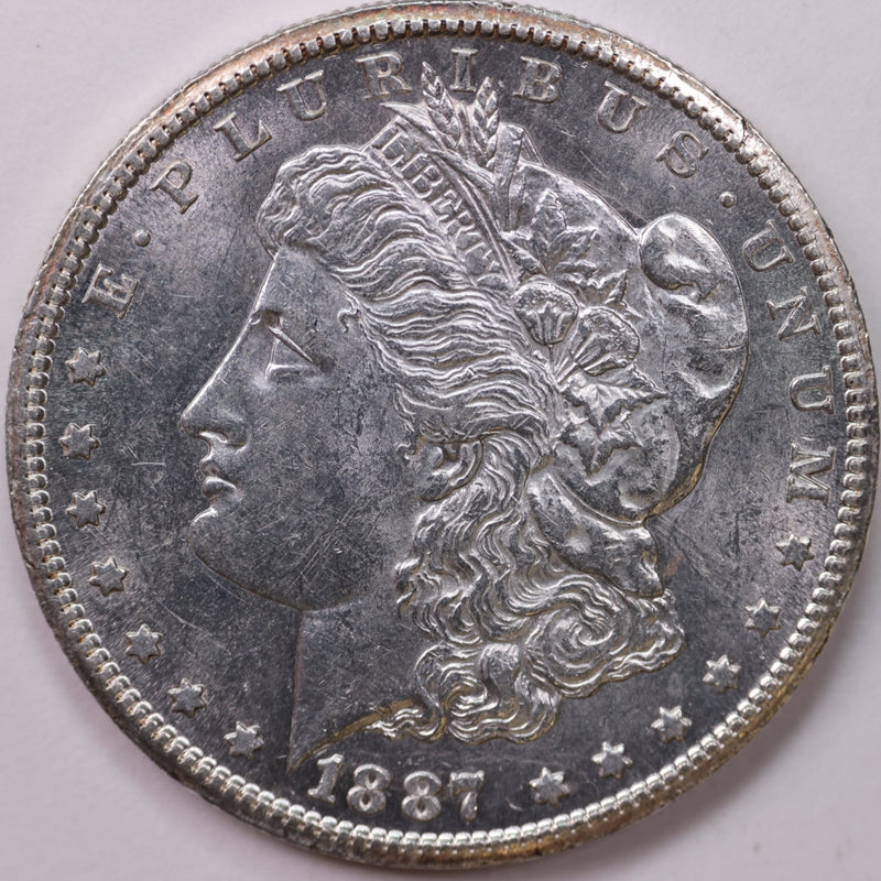 1882-S Morgan Silver Dollar, Gem Mint State Uncirculated Coin, Store