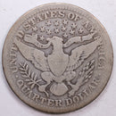 1904 Barber Silver Quarter, Fine Circulated Coin, Store