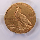 1911-D $5 Gold Piece., 'HALF EAGLE'., PCGS AU 53.,