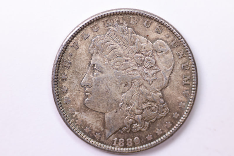 1889 Morgan Silver Dollar, Large Circulated Affordable Coin Store Sale