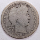 1904-O Barber Silver Quarter, Fair Circulated Coin, Store