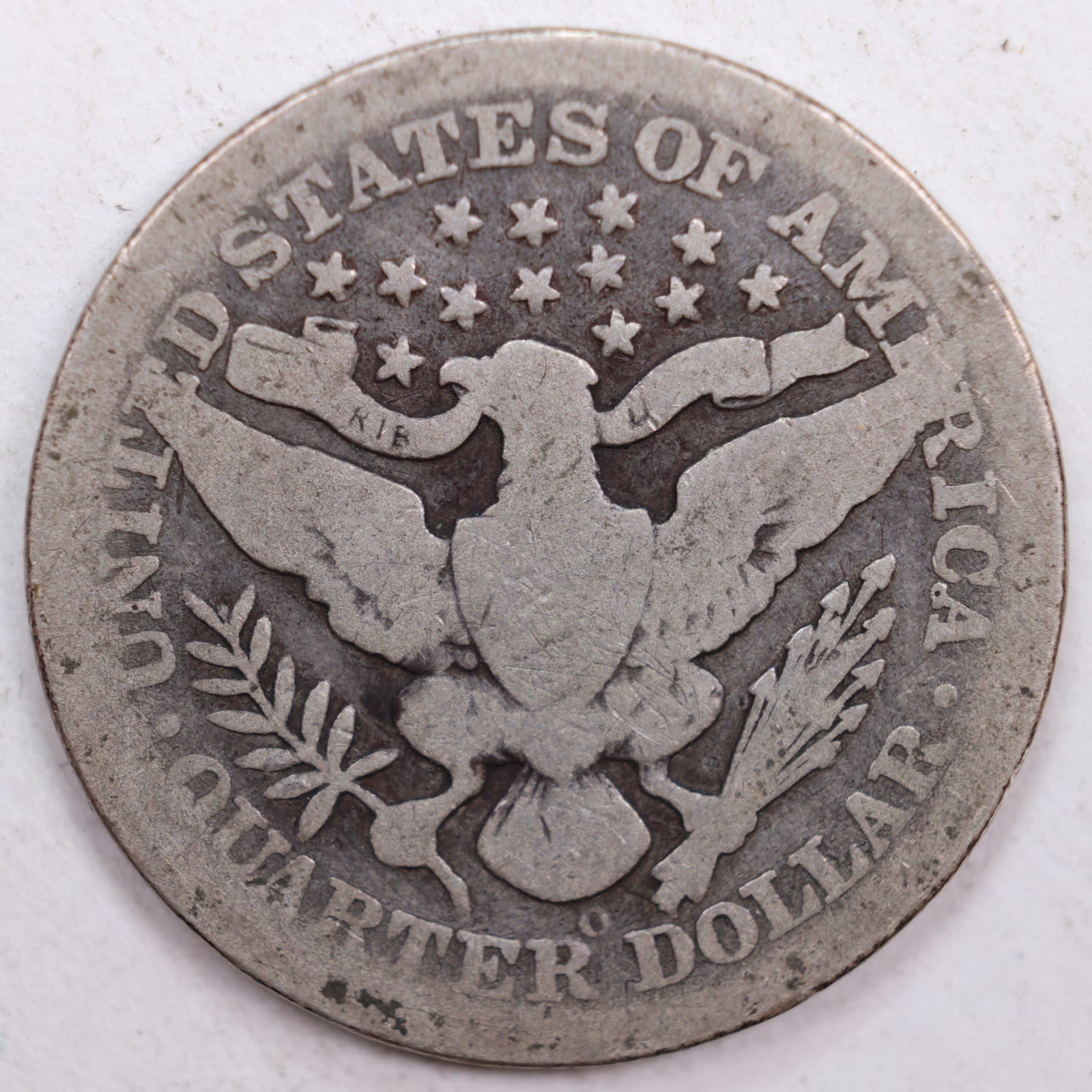 1904-O Barber Quarter, Good Circulated Coin, Store #QR0456