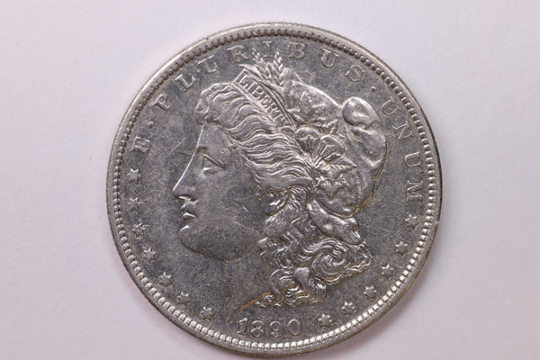 1890-S Morgan Silver Dollar, Large Circulated Affordable Coin Store Sale #0352131