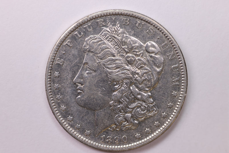 1890-S Morgan Silver Dollar, Large Circulated Affordable Coin Store Sale