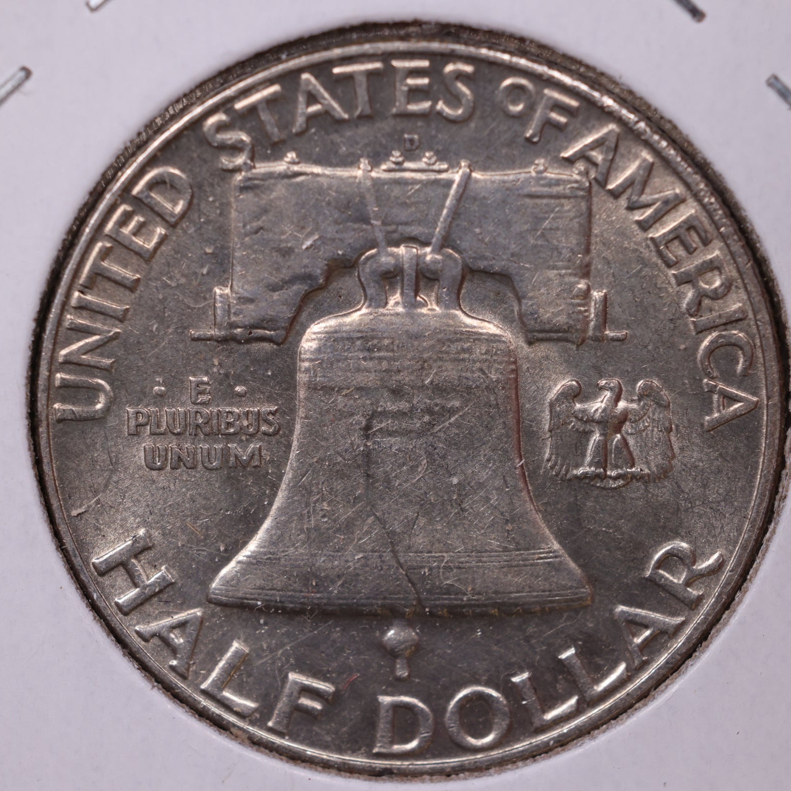 1952-D Ben Franklin Half Dollar, Extra Fine Circulated Coin, Store #HR1549