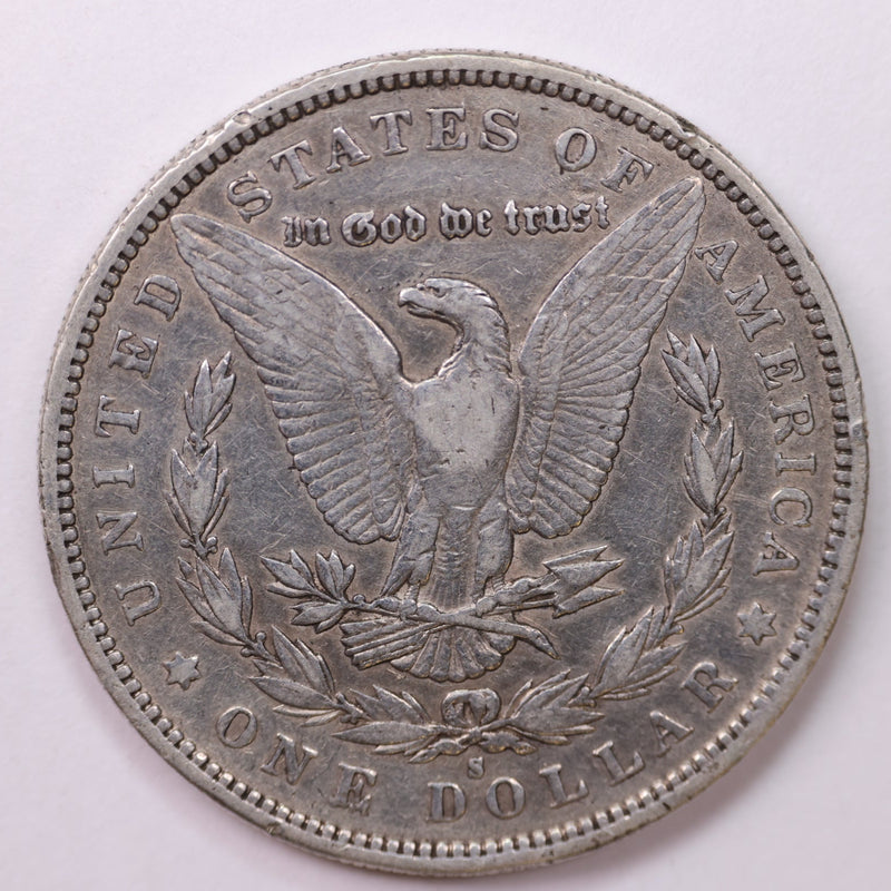 1892-S Morgan Silver Dollar, Very Fine Circulated Condition., Sale