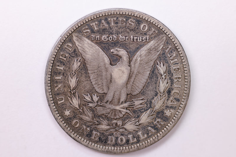 1893-CC Morgan Silver Dollar, Fine Circulated Condition., Store