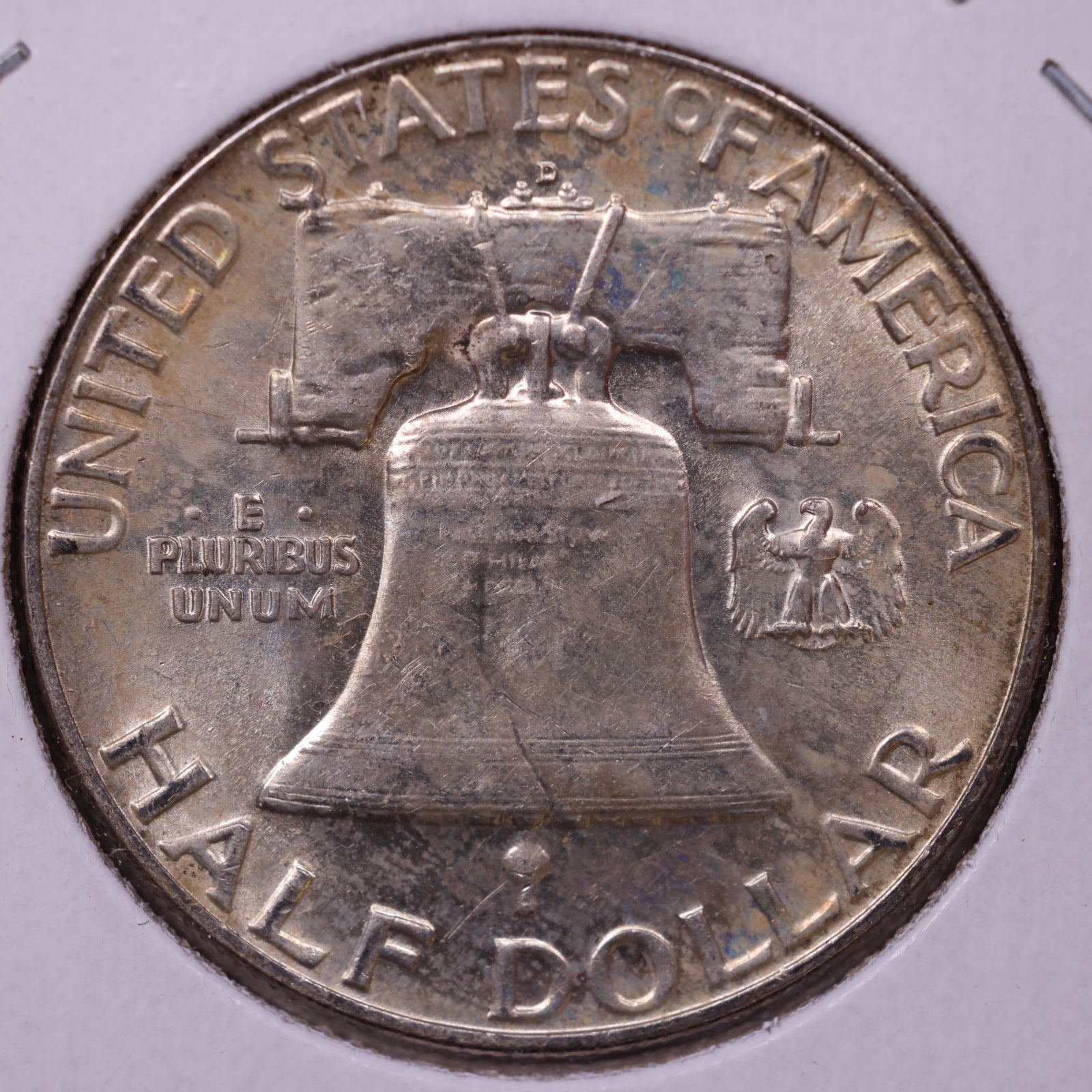 1953-D Franklin Half Dollar, Extra Fine Circulated Coin, Store #HR1557